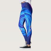 Kosmische werveling Leggings | Galactische vibes e (Links)