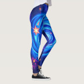Kosmische werveling Leggings | Galactische vibes e (Rechts)