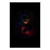 Kosmische Wervelwind Perfect Poster (Voorkant)