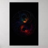Kosmische Wervelwind Poster (Voorkant)
