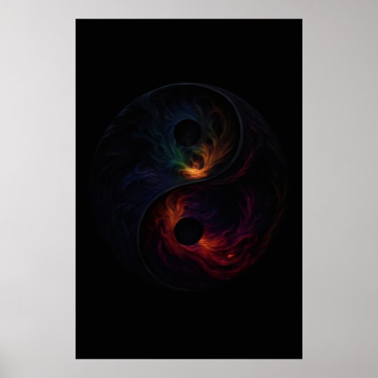 Kosmische Wervelwind Poster (Voorkant)