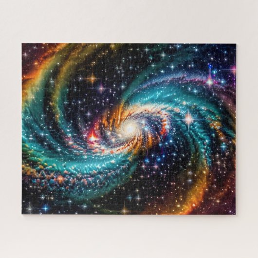 Kosmische Whirlpool van Starlight Legpuzzel (Horizontaal)