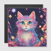 Kosmische Whiskers- Kat Schilderen (Voorkant / Achterkant)