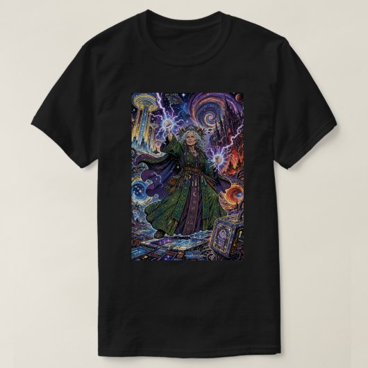 Kosmische Wijze T-shirt (Design voorkant)
