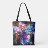 Kosmische Winter Tote Bag (Achterkant)