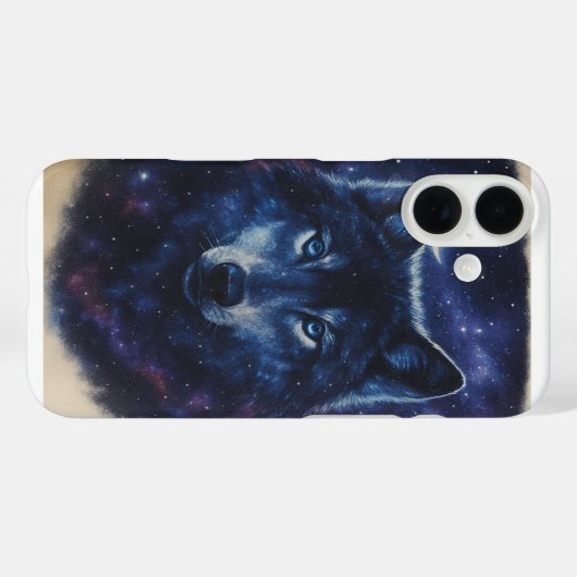 Kosmische wolf thema cover (Achterkant (horizontaal))