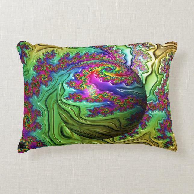 kosmische wolkenstorm accent kussen (Voorkant)