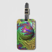 kosmische wolkenstorm bagagelabel (Voorkant (verticaal))