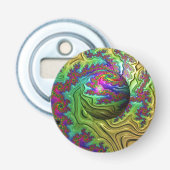 kosmische wolkenstorm button flesopener (Voorkant)