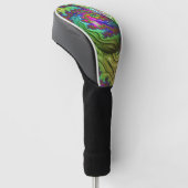 kosmische wolkenstorm golfheadcover (Schuin)