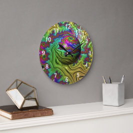 kosmische wolkenstorm grote klok