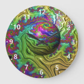 kosmische wolkenstorm grote klok (Voorkant)