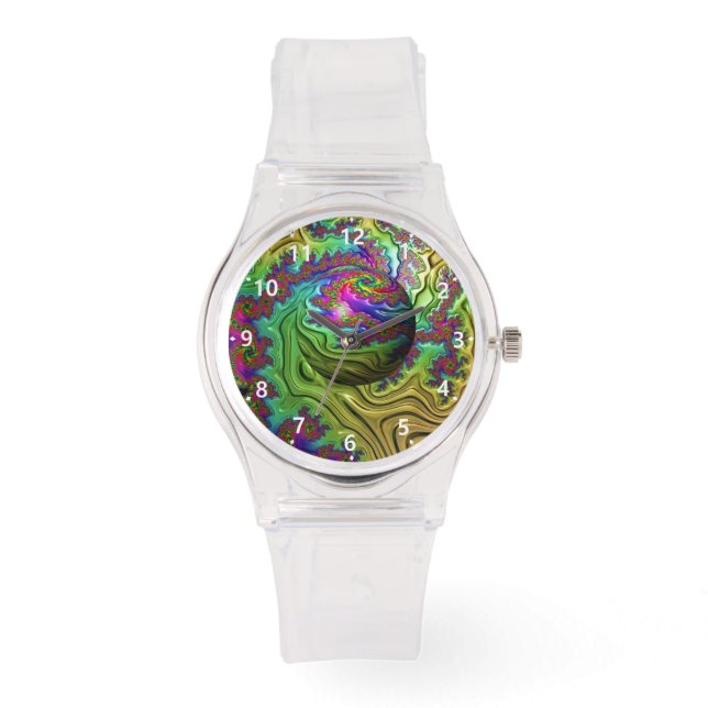 kosmische wolkenstorm horloge (Voorkant)