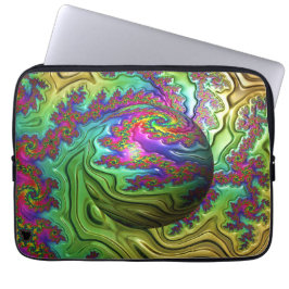 kosmische wolkenstorm laptop sleeve