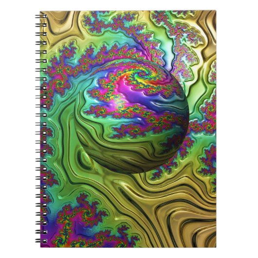 kosmische wolkenstorm notitieboek (Voorkant)