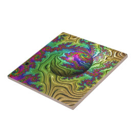 kosmische wolkenstorm tegeltje