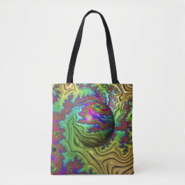kosmische wolkenstorm tote bag