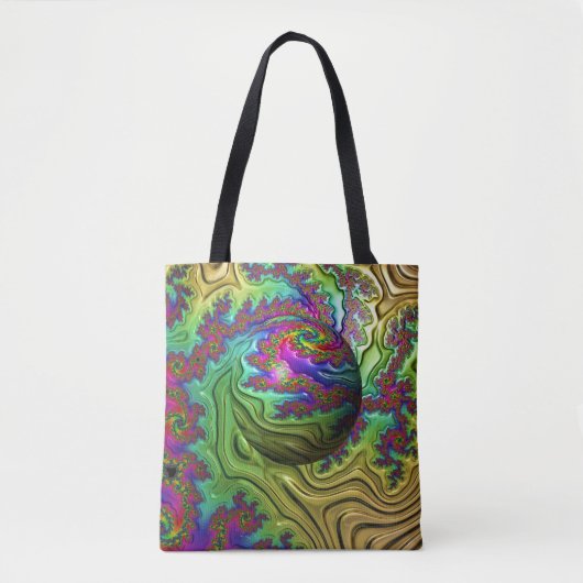 kosmische wolkenstorm tote bag (Voorkant)