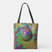 kosmische wolkenstorm tote bag (Achterkant)
