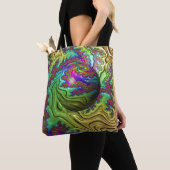 kosmische wolkenstorm tote bag (Dichtbij)