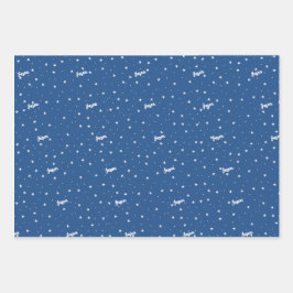 Kosmische wonderen inpakpapier vel