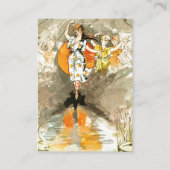  kosmische zeven zussen visitekaartje (Voorkant)