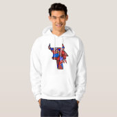 Kosmische Zodiac Geometrie Hoodie (Voorkant volledig)
