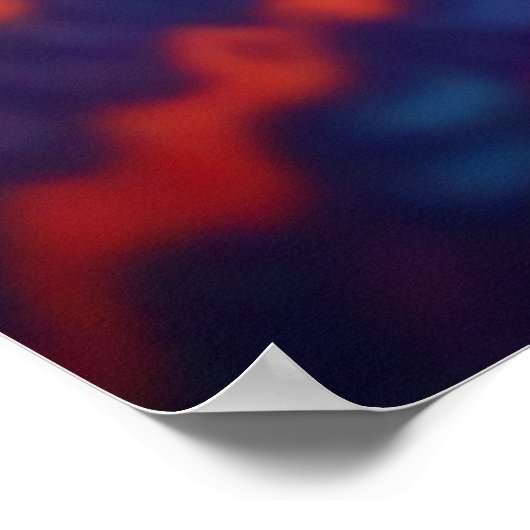 Kosmische zon: een psychedelisch tapijt poster (Hoek)