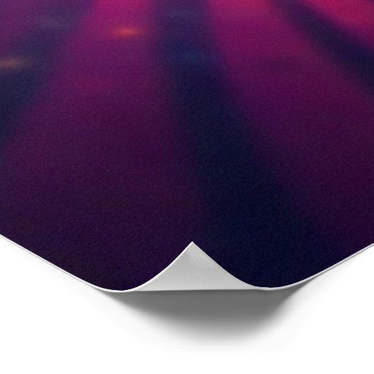 Kosmische zon: een psychedelisch tapijt poster (Hoek)