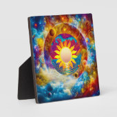 Kosmische Zon Fotoplaat (Voorkant)