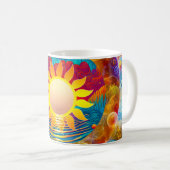 Kosmische Zon Koffiemok (Voorkant rechts)