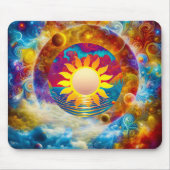 Kosmische Zon Muismat (Voorkant)