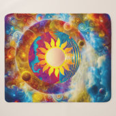 kosmische zon sherpa deken (Voorkant (horizontaal))