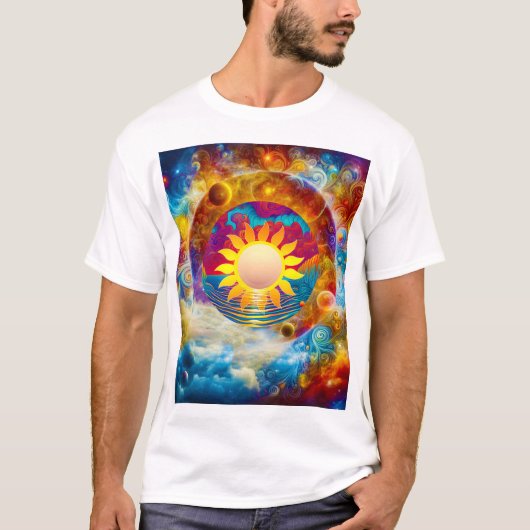 Kosmische Zon T-shirt (Voorkant)