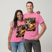 Kosmische Zwaartekrachtbotsing. T-shirt (Unisex)