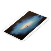 Kosmische zwemmer koelkastmagneet magneet (Linkerzijde)