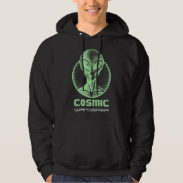 Kosmische Zwerver Alien Hoodie