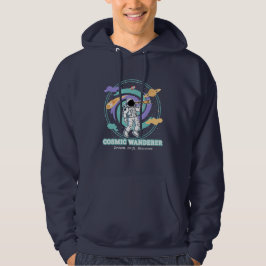 Kosmische Zwerver Astronaut Telescoop Hoodie