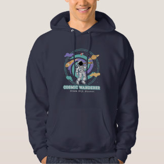 Kosmische Zwerver Astronaut Telescoop Hoodie