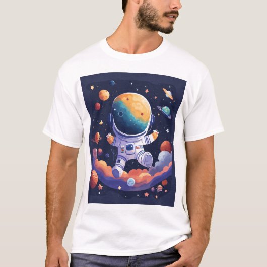 kosmische zwerver t-shirt (Voorkant)