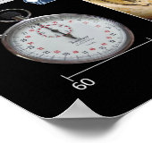 Kosmisches Kalender Landschap Poster (Hoek)