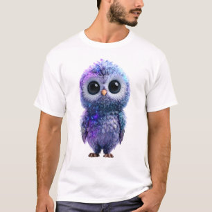 Kosmisches Nevelstelsel Uil Mannen T-shirt