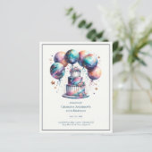 Kosmiske Celestial Galaxy Sterrennacht Navy VERJAA (Staand voorkant)