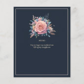 Kosmiske Celestial Galaxy Sterrennacht Navy VERJAA (Achterkant)