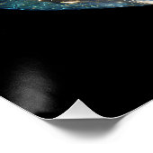 Kosmiske Nevel Koi Perfect Poster (Hoek)