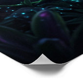 Kosmistische Tijgernevel Jungle Poster (Hoek)