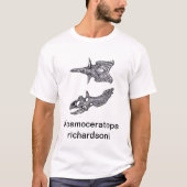 Kosmoceratops s, Kosmoceratops richardsoni T-shirt (Voorkant)