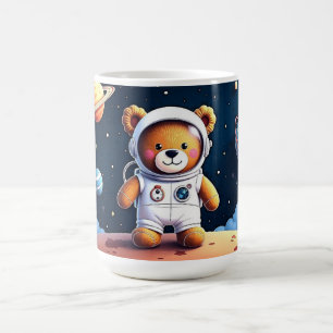 Kosmonaut Knuffel Beer Koffiemok