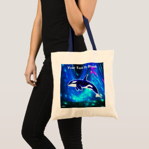 Kosmonautische Orka Tote Bag