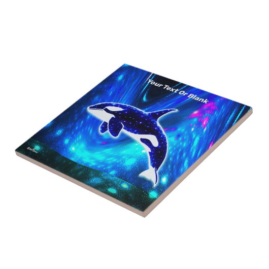 Kosmonische Orka Tegeltje (Zijkant)